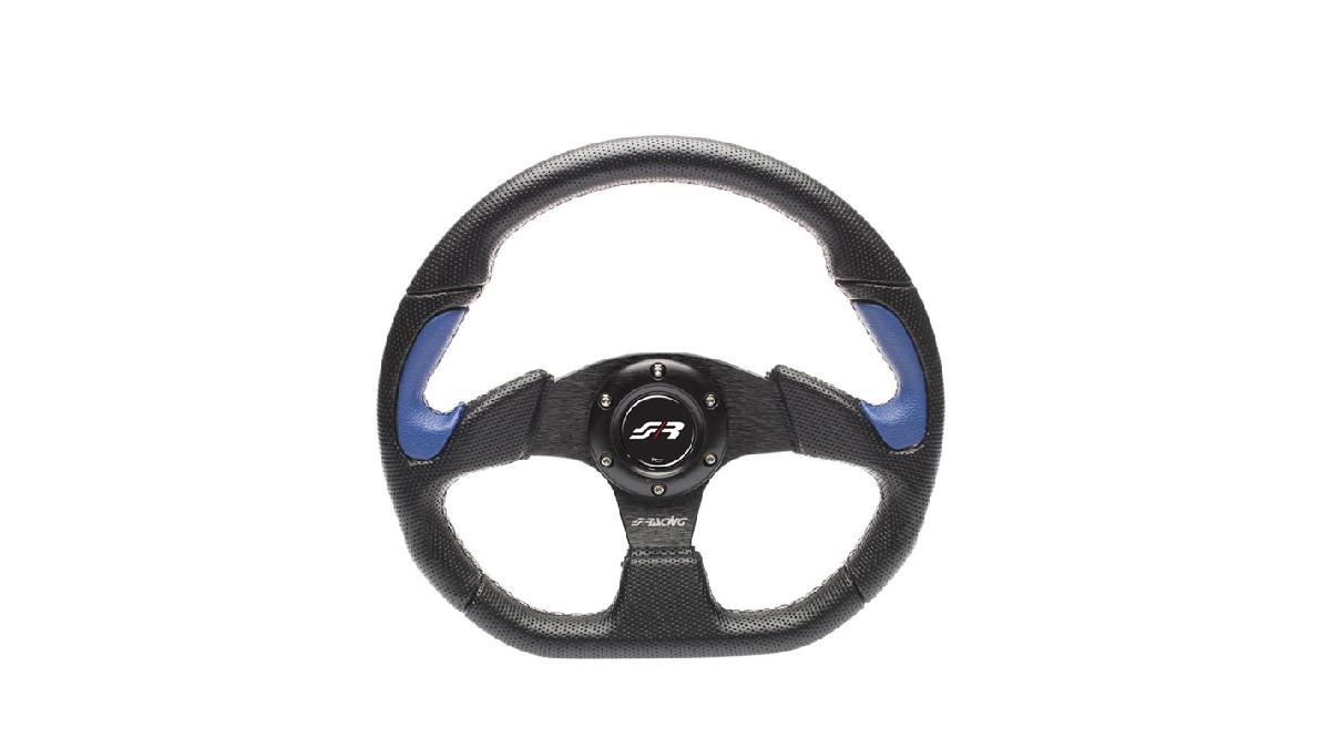 S-RACING+Volant+X2+Formula+diam.+330mm+couleur+bleu